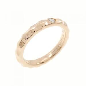 LOUIS VUITTON Gold Monogram Ring